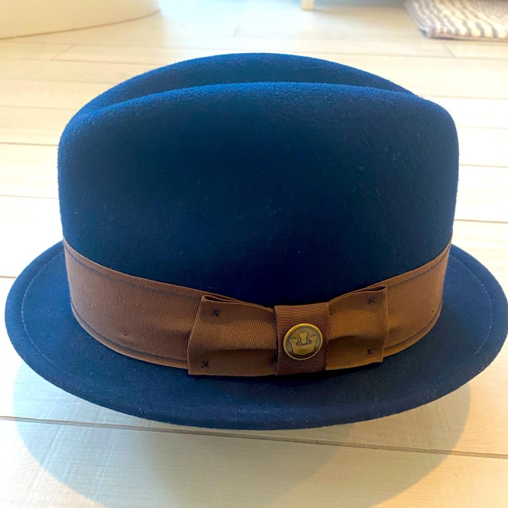 NWOT Men’s Goorin Bros Deep Navy Fedora